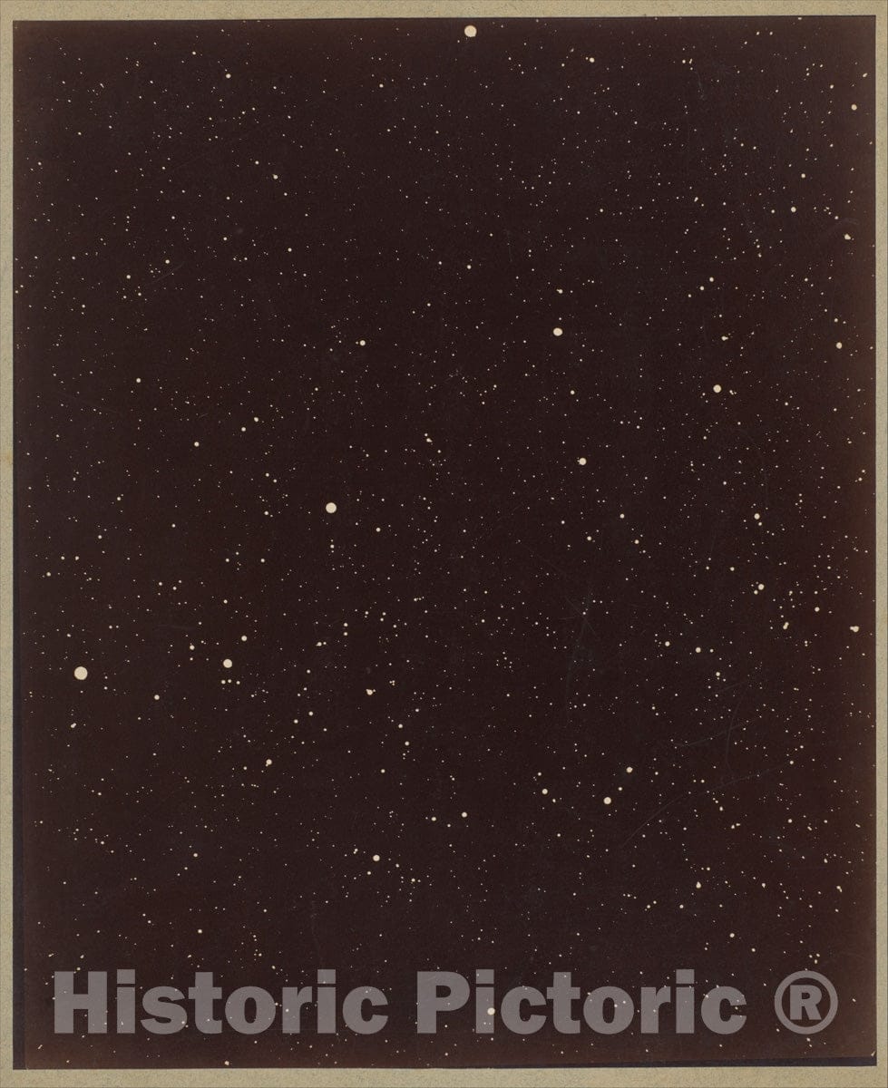 Photo Print : Paul Henry - A Section of The Constellation Cygnus (August 13, 1885) : Vintage Wall Art