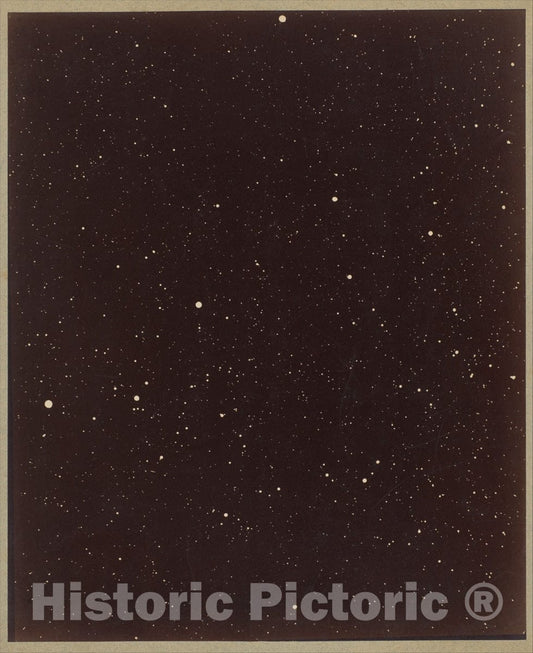 Photo Print : Paul Henry - A Section of The Constellation Cygnus (August 13, 1885) : Vintage Wall Art