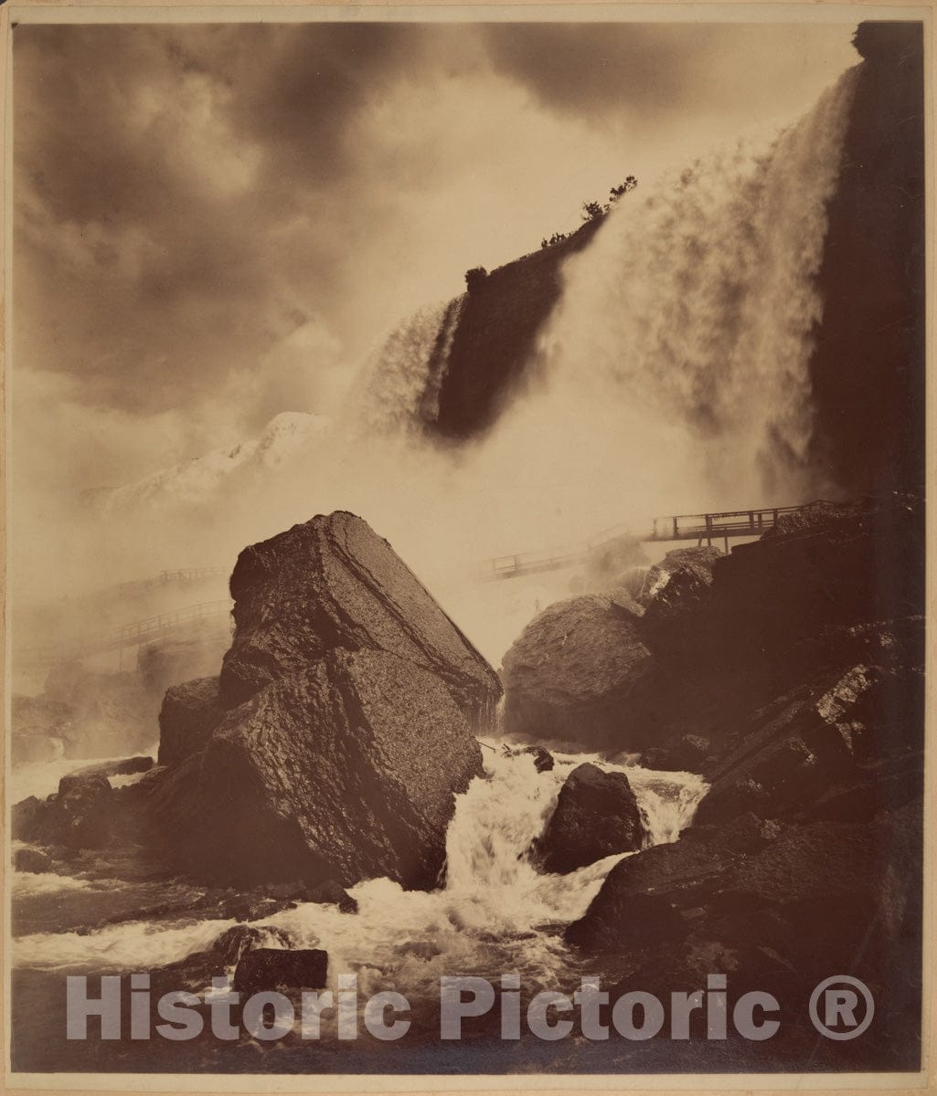 Photo Print : George Barker - Niagara Falls : Vintage Wall Art