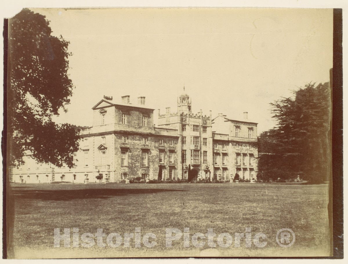 Photo Print : Wilton House from The Grounds : Vintage Wall Art