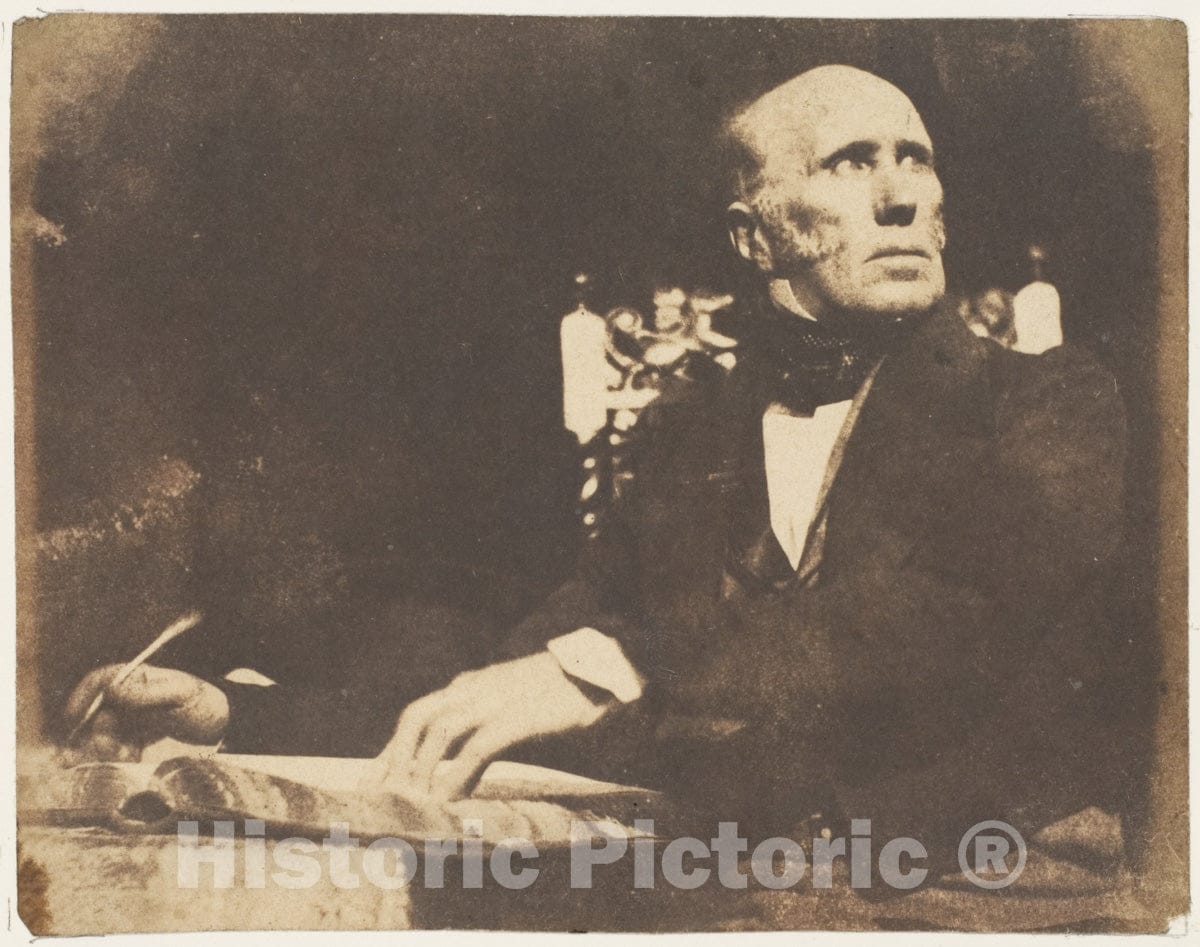 Photo Print : Hill and Adamson - Robert Paul, Commercial Bank : Vintage Wall Art