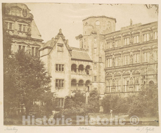 Photo Print : John Joscelyn Coghill - Heidelberg : Vintage Wall Art