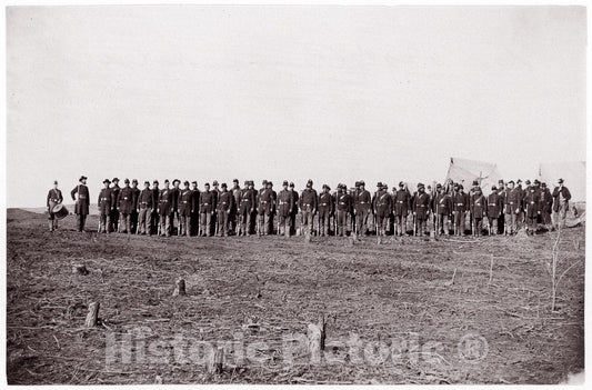 Photo Print : Formerly Mathew B. Brady - 139th Pennsylvania Infantry 2 : Vintage Wall Art