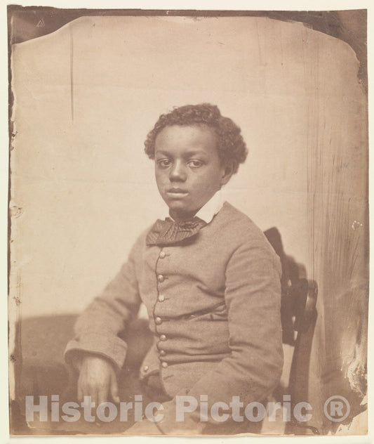 Photo Print : Portrait of a Youth : Vintage Wall Art