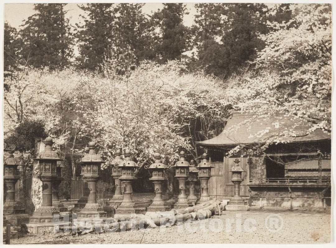 Photo Print : Adolf de Meyer - Ueno T?sh?-g?, Tokyo, Japan : Vintage Wall Art