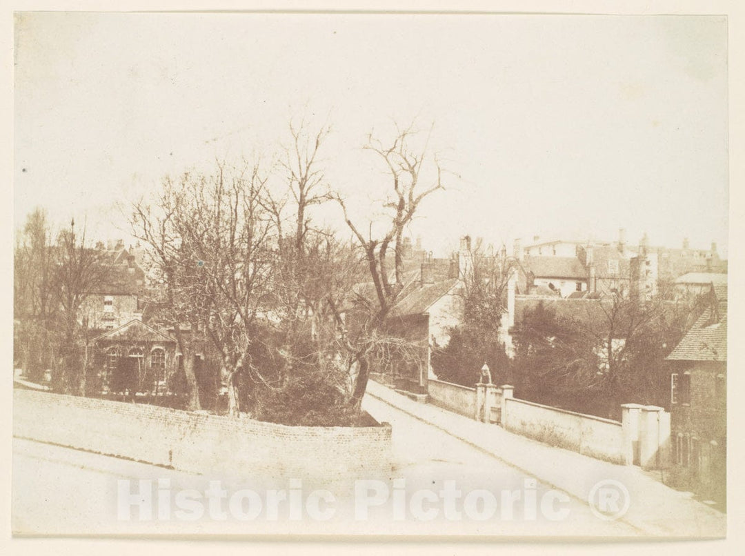 Photo Print : Lane Through A Village : Vintage Wall Art