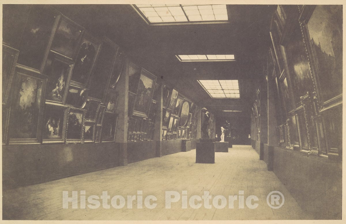 Photo Print : Gustave Le Gray - The Salon of 1852 : Vintage Wall Art