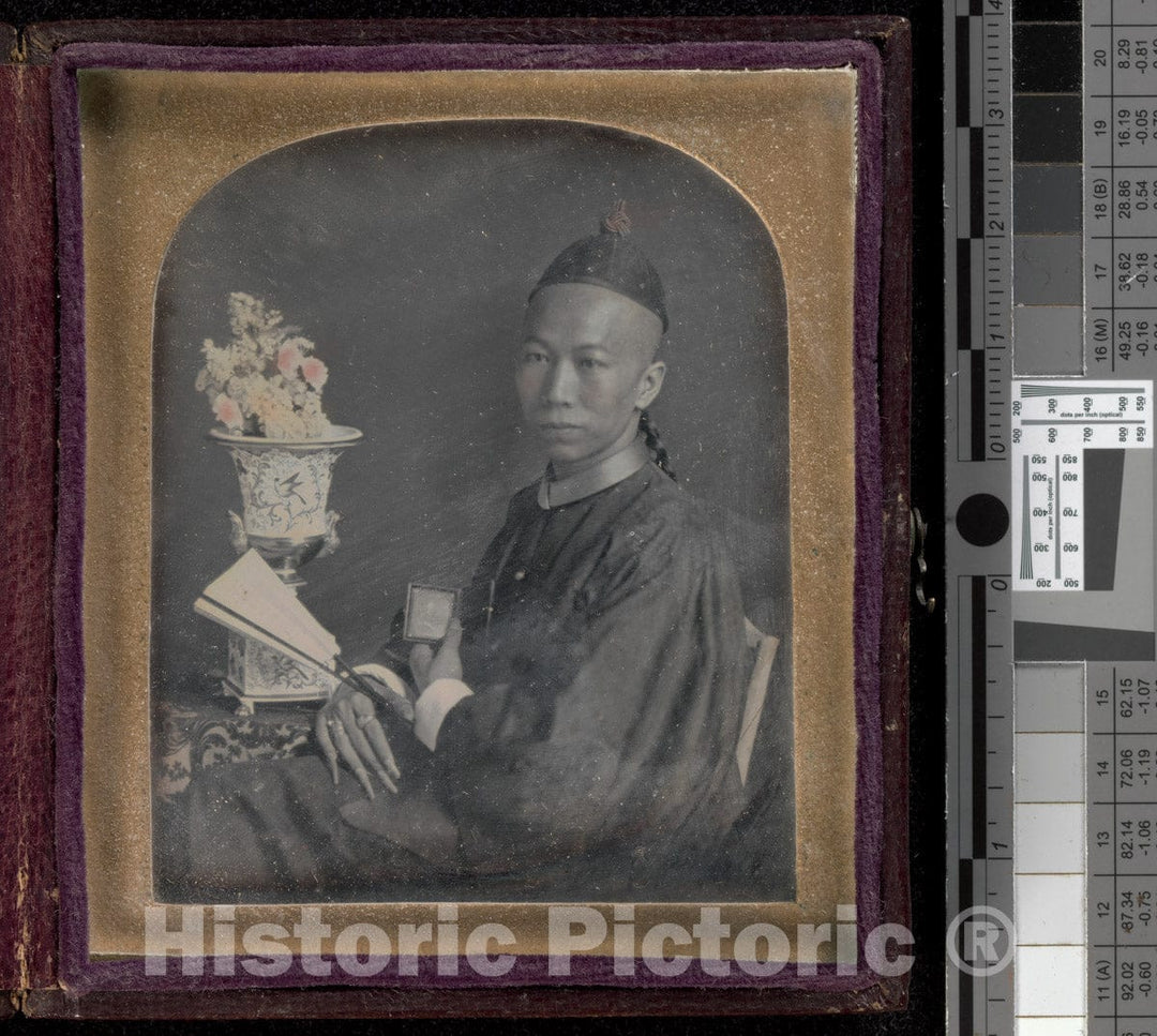 Photo Print : Possibly by Portrait of Tsow Chaoong : Vintage Wall Art