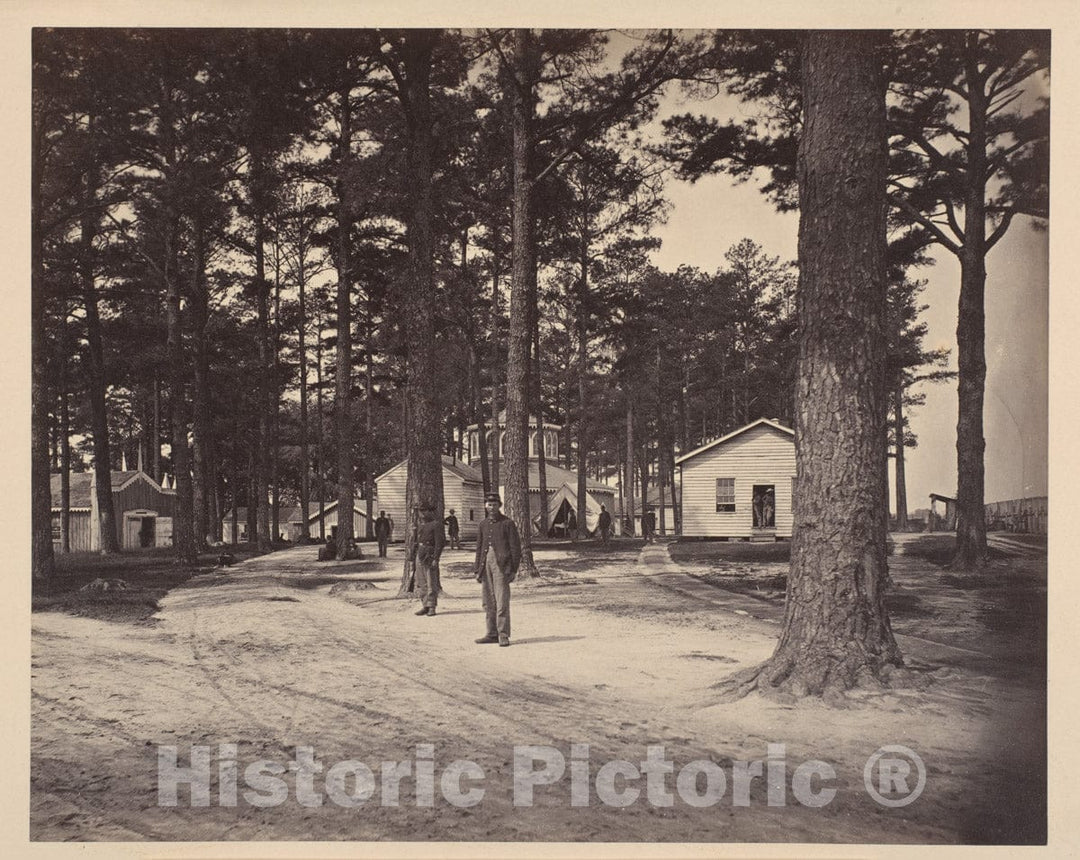 Photo Print : Thomas C. Roche - Civil War View 1 : Vintage Wall Art