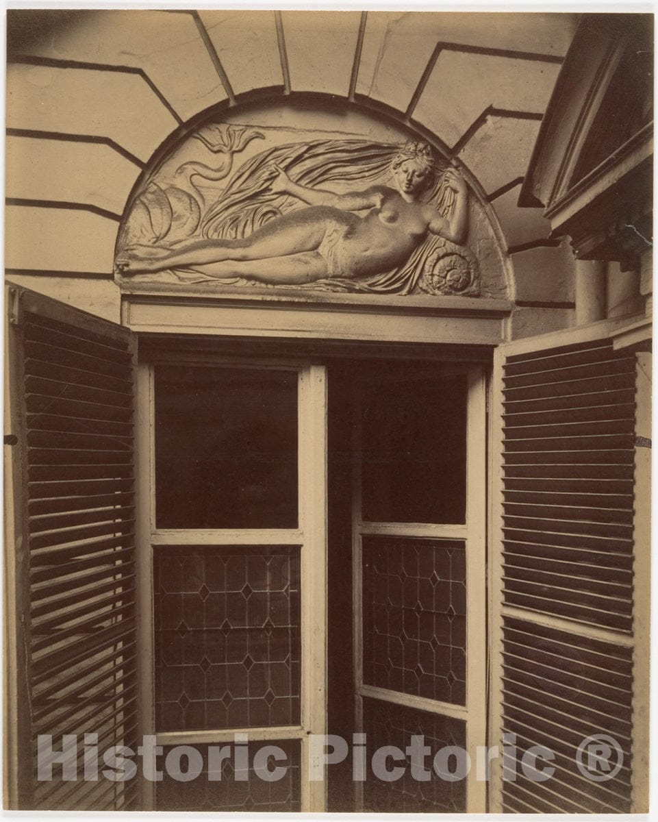 Photo Print : Eugène Atget - Window : Vintage Wall Art