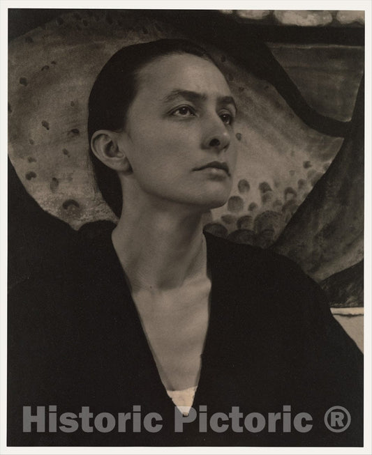 Photo Print : Alfred Stieglitz - Georgia O'Keeffe - 408110 : Vintage Wall Art
