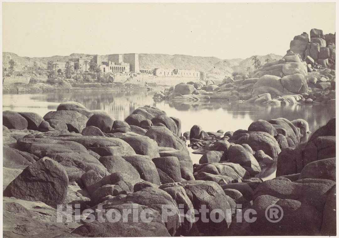 Photo Print : Francis Frith - The Approach to Phil‘ : Vintage Wall Art