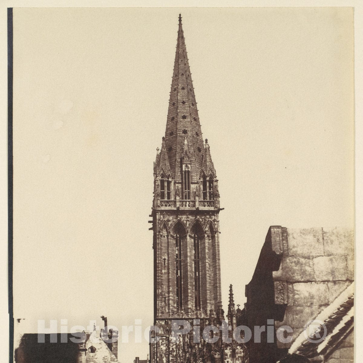 Photo Print : St. Pierre, Caen 2 : Vintage Wall Art