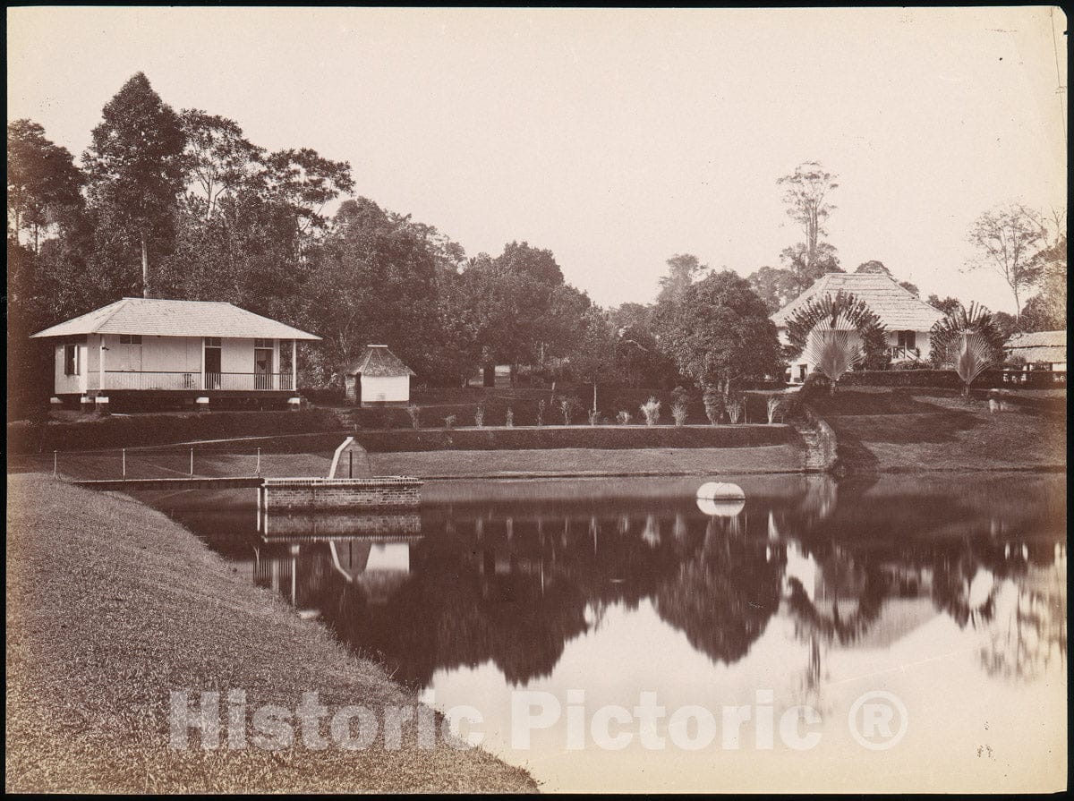 Photo Print : Water Reservoir at Thompson Road, Singapore : Vintage Wall Art