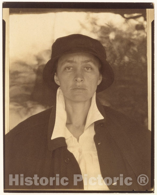 Photo Print : Alfred Stieglitz - Georgia O'Keeffe - 408239 : Vintage Wall Art