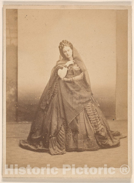 Photo Print : Pierre-Louis Pierson - Anne Boleyn : Vintage Wall Art