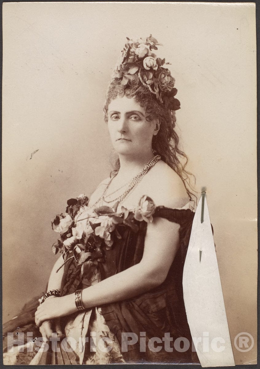 Photo Print : Pierre-Louis Pierson - Countess de Castiglione - 408272 : Vintage Wall Art