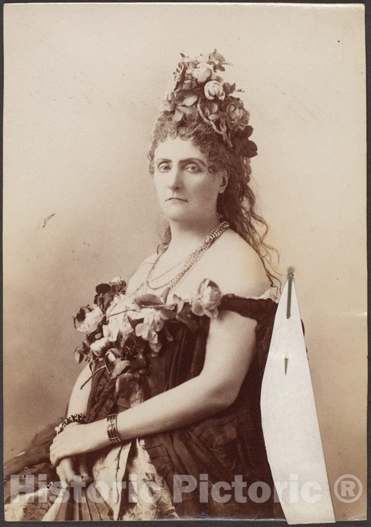 Photo Print : Pierre-Louis Pierson - Countess de Castiglione - 408272 : Vintage Wall Art