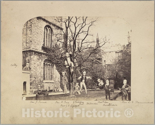 Photo Print : Montage of Ecclesiastical Figures Posed in Political Satire - Artist Unknown v.2 : Vintage Wall Art