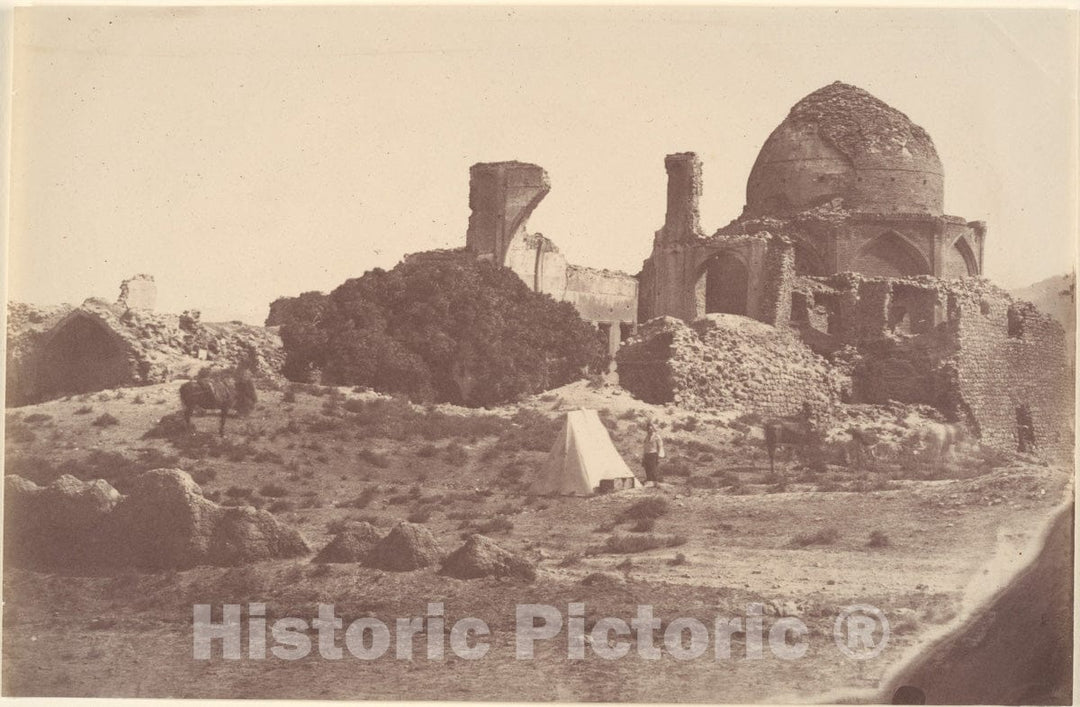 Photo Print : Possibly by Luigi Pesce - Tomb of Oljaetu, 1305-1313. : Vintage Wall Art