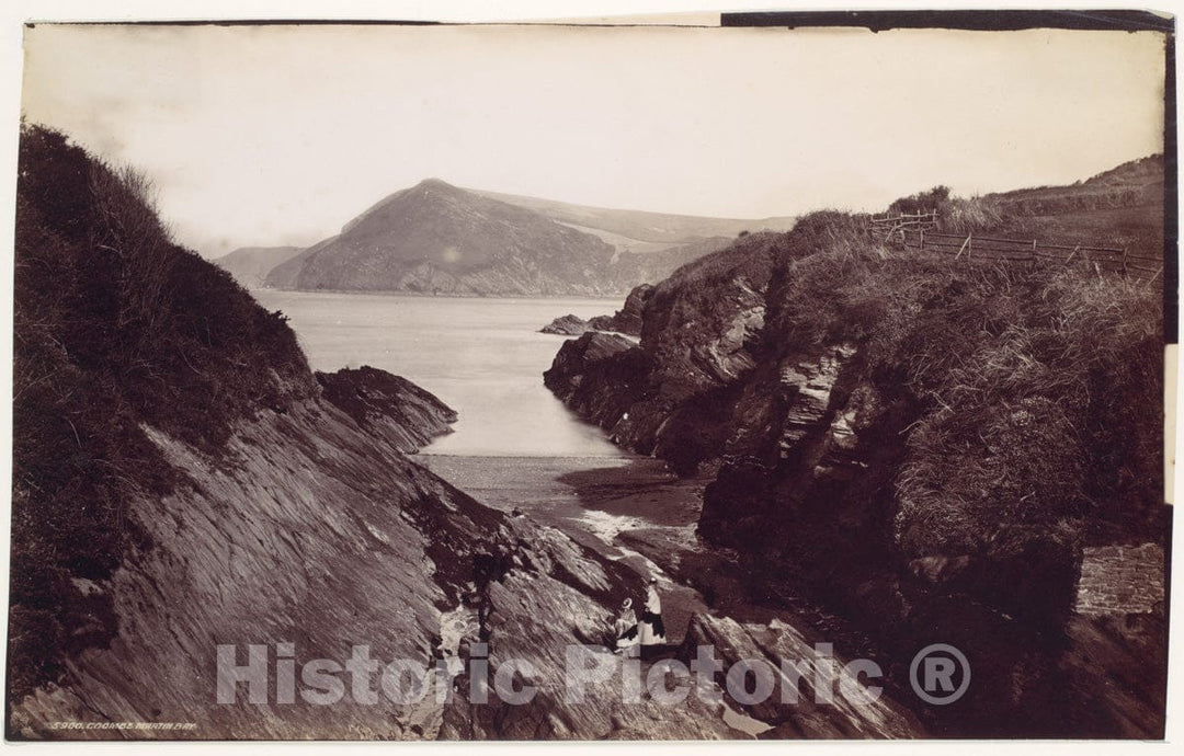 Photo Print : Francis Frith - Coombe Martin Bay : Vintage Wall Art