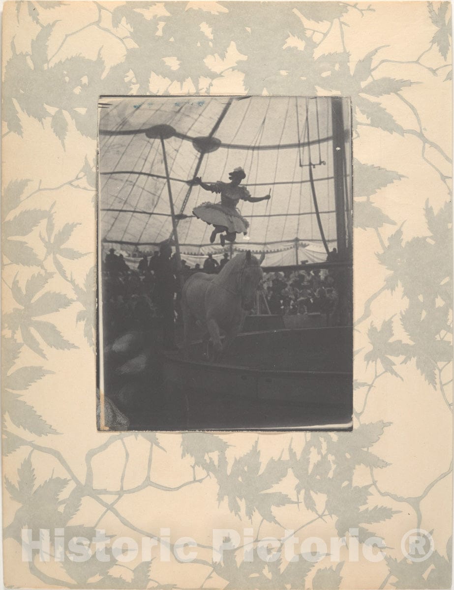 Photo Print : Harry Cogswell Rubincam - in The Circus : Vintage Wall Art
