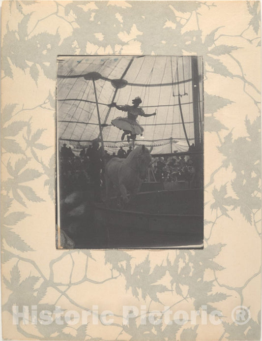 Photo Print : Harry Cogswell Rubincam - in The Circus : Vintage Wall Art