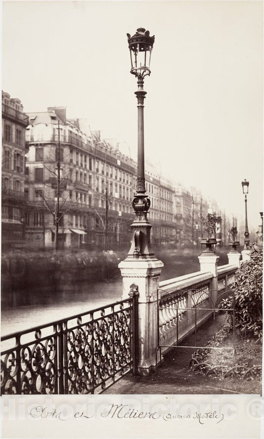 Photo Print : Charles Marville - Arts et Métiers (Ancien Modèle) : Vintage Wall Art