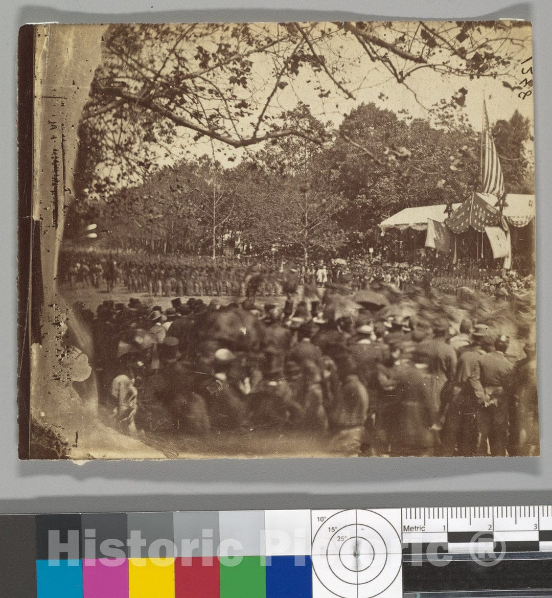 Photo Print : Alexander Gardner - Grand Army Review, Washington, D.C. 4 : Vintage Wall Art