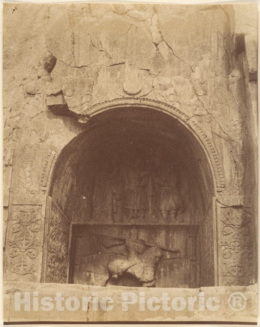 Photo Print : Possibly by Luigi Pesce - Tag-e bustan, Kermanshah, Kurdestan : Vintage Wall Art