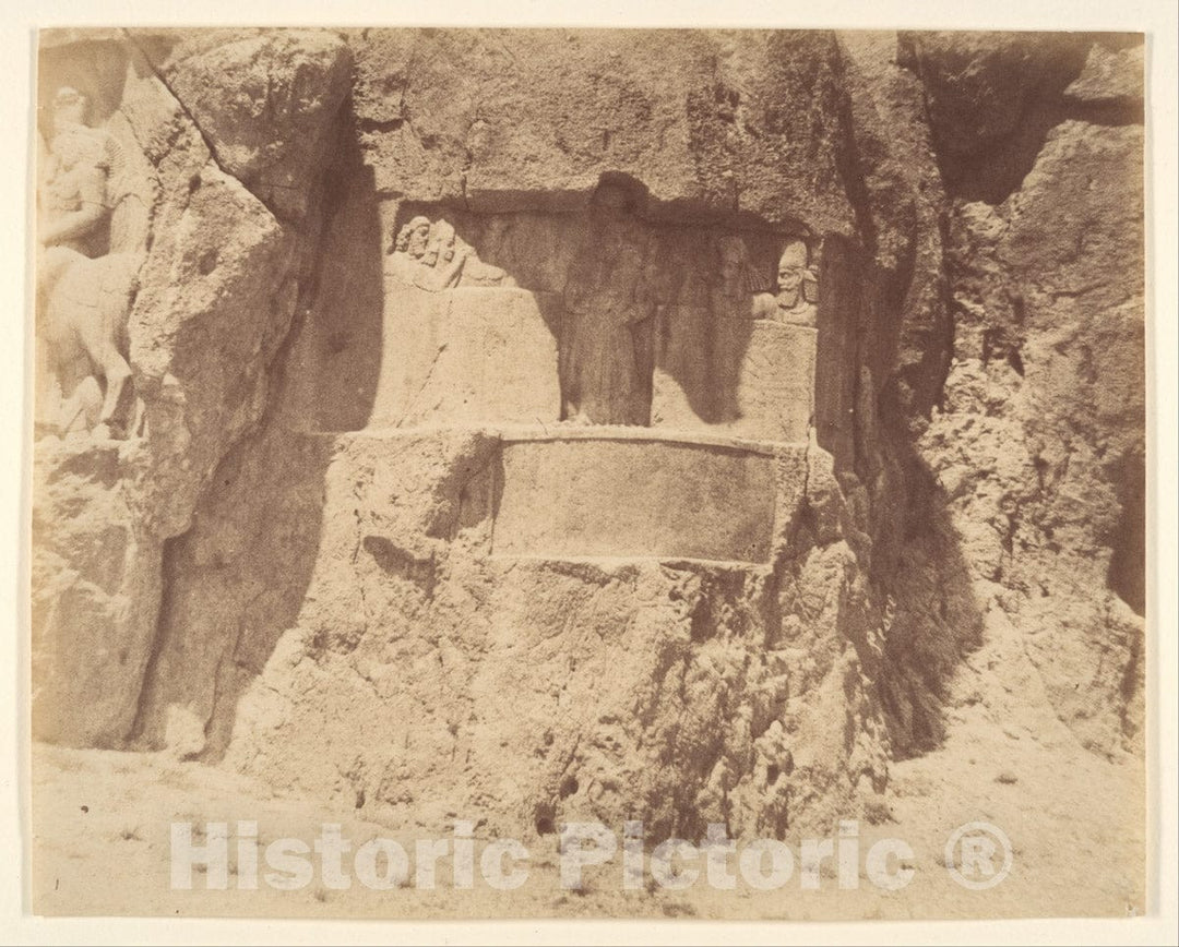 Photo Print : Luigi Pesce - (6) Naksh-i Rustam, Near Persepolis : Vintage Wall Art