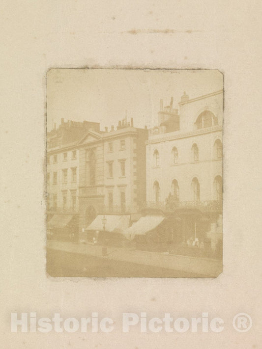 Photo Print : William Henry Fox Talbot - Nos. 170–176 Regent Street, London : Vintage Wall Art