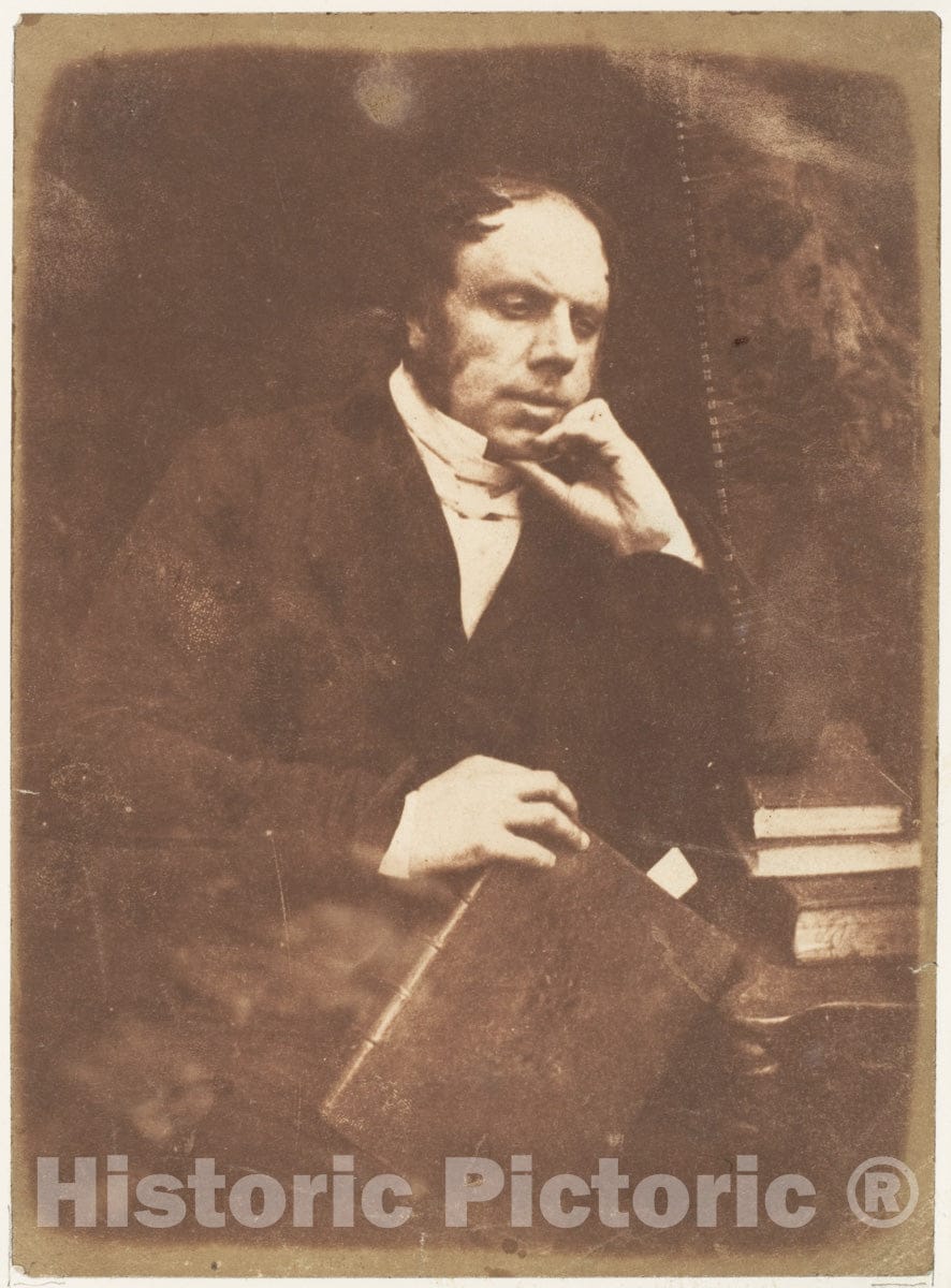 Photo Print : Hill and Adamson - Rev. Mr. Elder of Watts : Vintage Wall Art