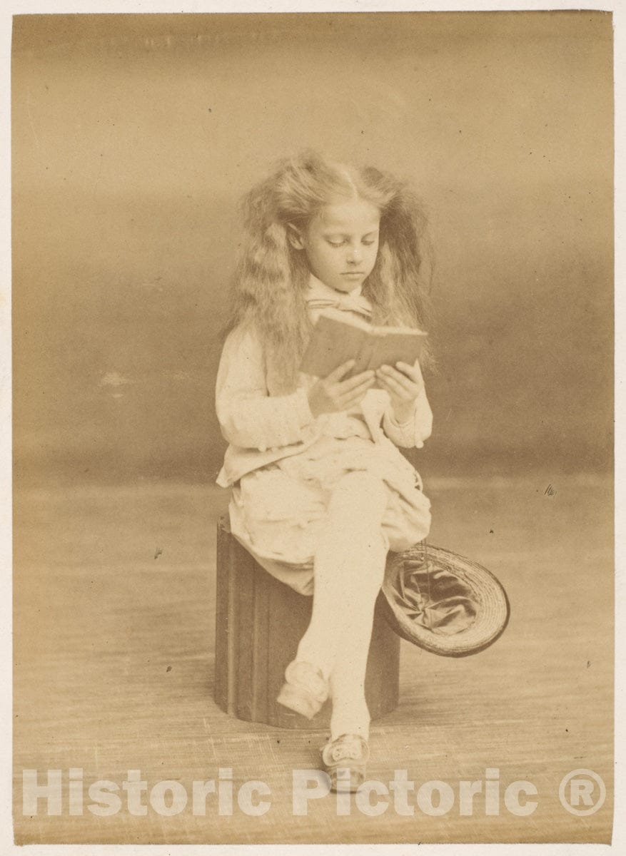 Photo Print : Pierre-Louis Pierson - Le liseur : Vintage Wall Art
