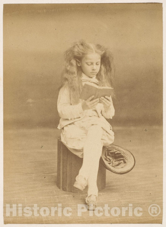 Photo Print : Pierre-Louis Pierson - Le liseur : Vintage Wall Art