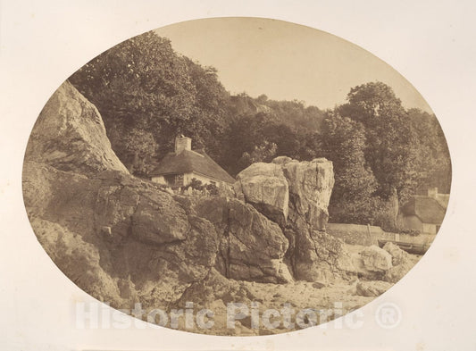Photo Print : Alfred Batson - Babbicombe, from The Beach : Vintage Wall Art