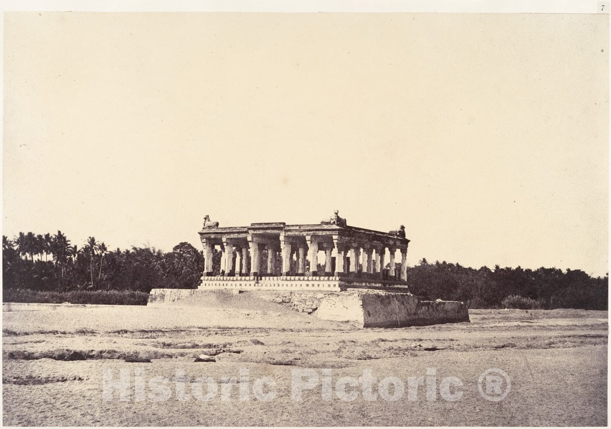 Photo Print : Linnaeus Tripe - The Neerali Mundapam : Vintage Wall Art