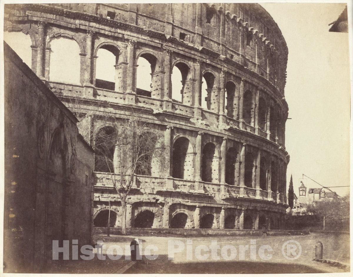 Photo Print : Jane Martha St. John - The Colosseum : Vintage Wall Art