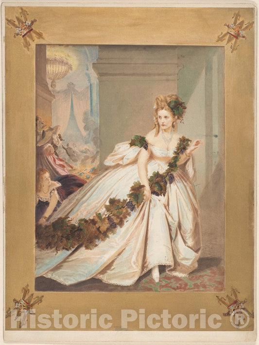 Photo Print : Pierre Louis Pierson  - La Frayeur : Vintage Wall Art