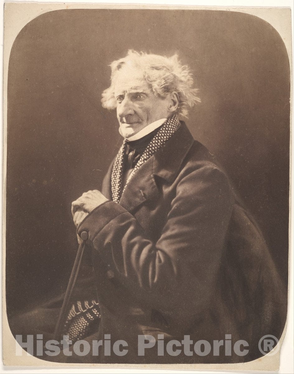Photo Print : Nadar - Pierre-Luc-Charles Cicéri : Vintage Wall Art