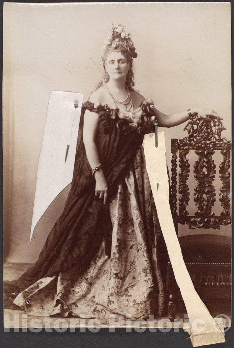 Photo Print : Pierre-Louis Pierson - Countess de Castiglione - 408625 : Vintage Wall Art