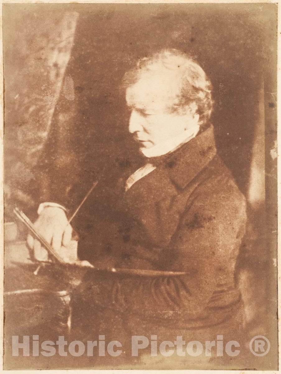 Photo Print : Hill and Adamson - William Etty, R.A. 2 : Vintage Wall Art