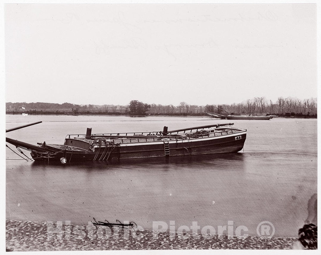 Photo Print : Andrew Joseph Russell - Deep Bottom, James River : Vintage Wall Art