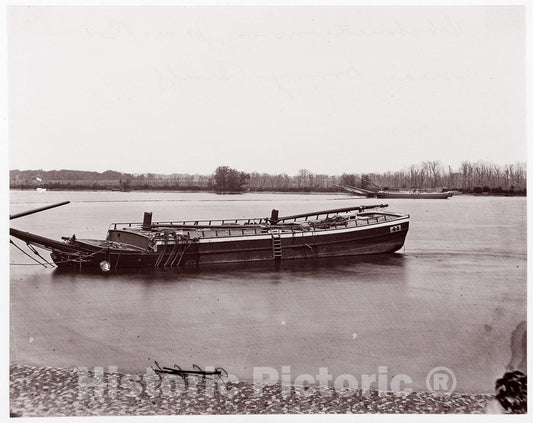 Photo Print : Andrew Joseph Russell - Deep Bottom, James River : Vintage Wall Art