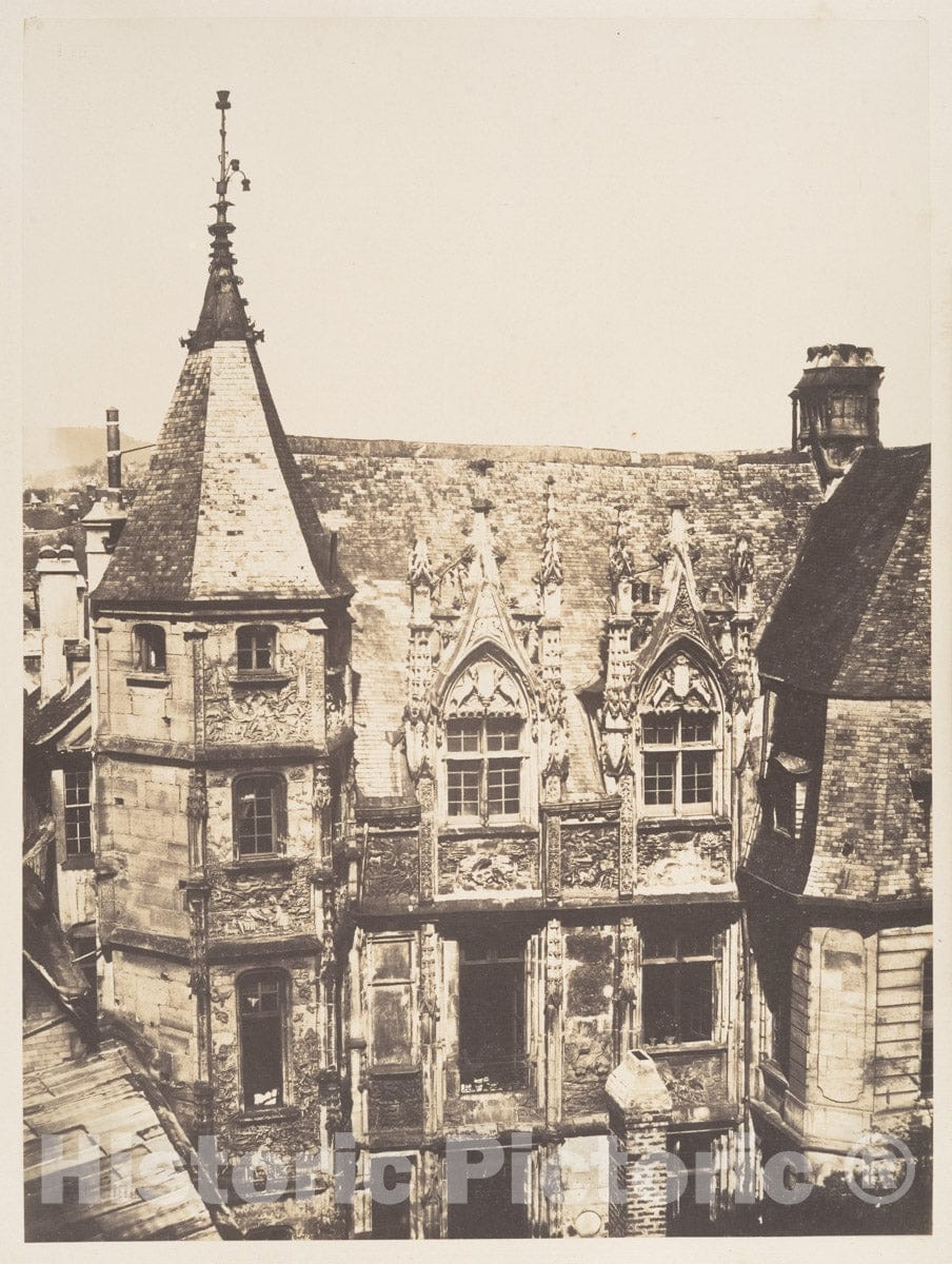 Photo Print : Edmond Bacot - Hôtel du Bourgtheroulde, Rouen : Vintage Wall Art
