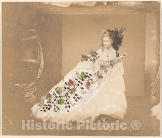 Photo Print : Pierre-Louis Pierson - La Frayeur 1 : Vintage Wall Art