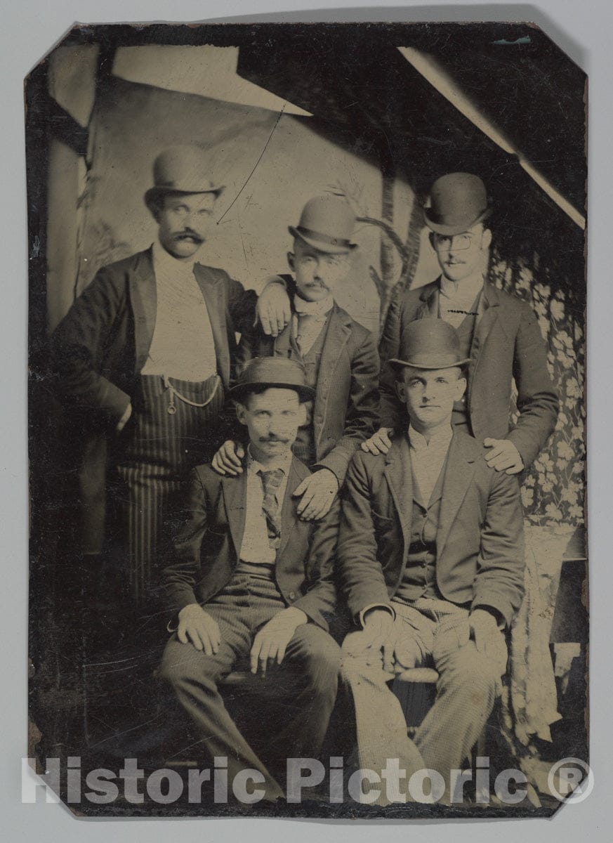 Photo Print : Five Members of The Wild Bunch? : Vintage Wall Art