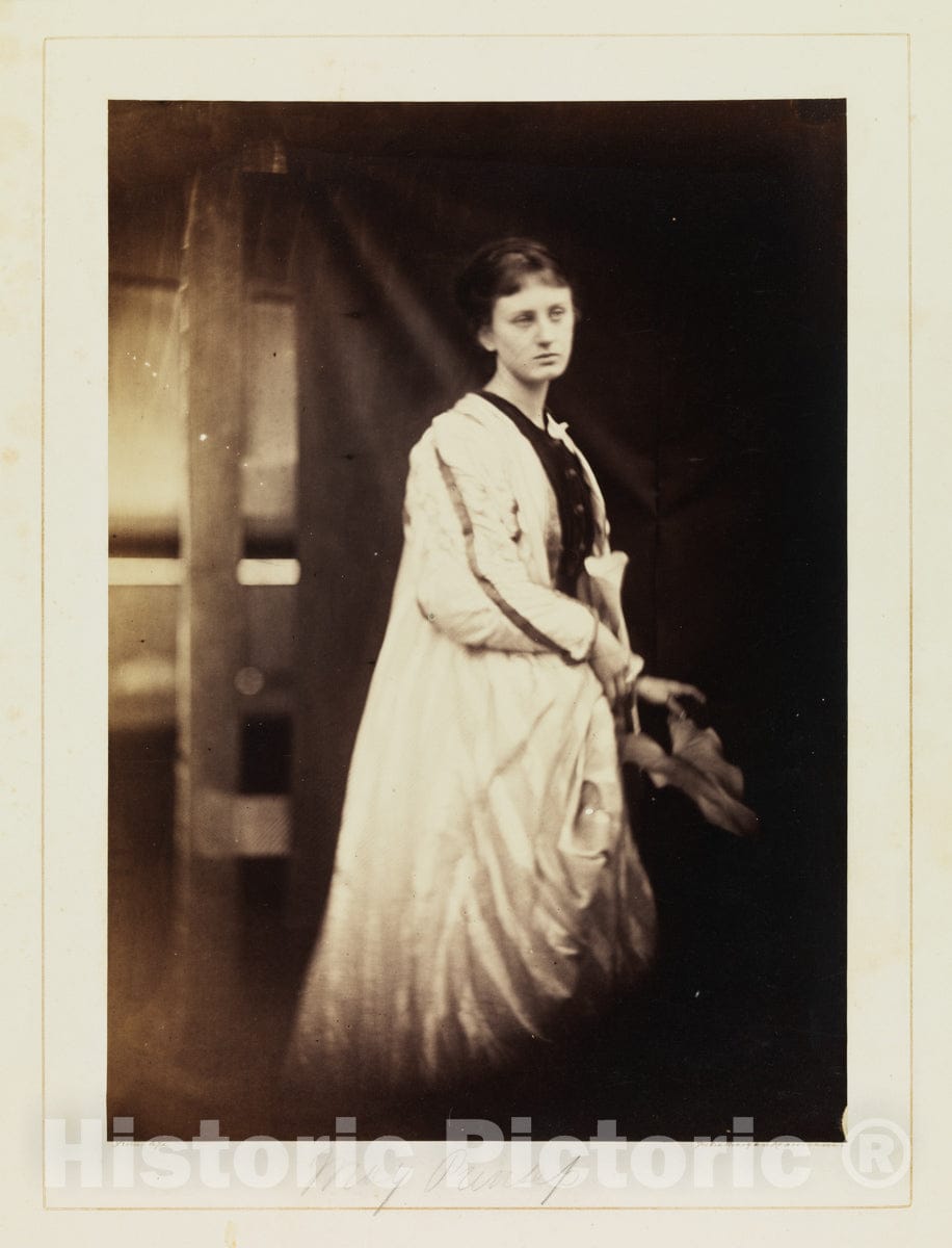 Photo Print : Julia Margaret Cameron - May Prinsep : Vintage Wall Art