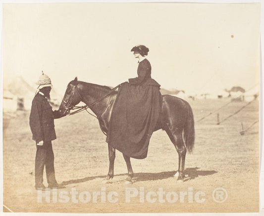 Photo Print : Major Jones and Lady Canning : Vintage Wall Art