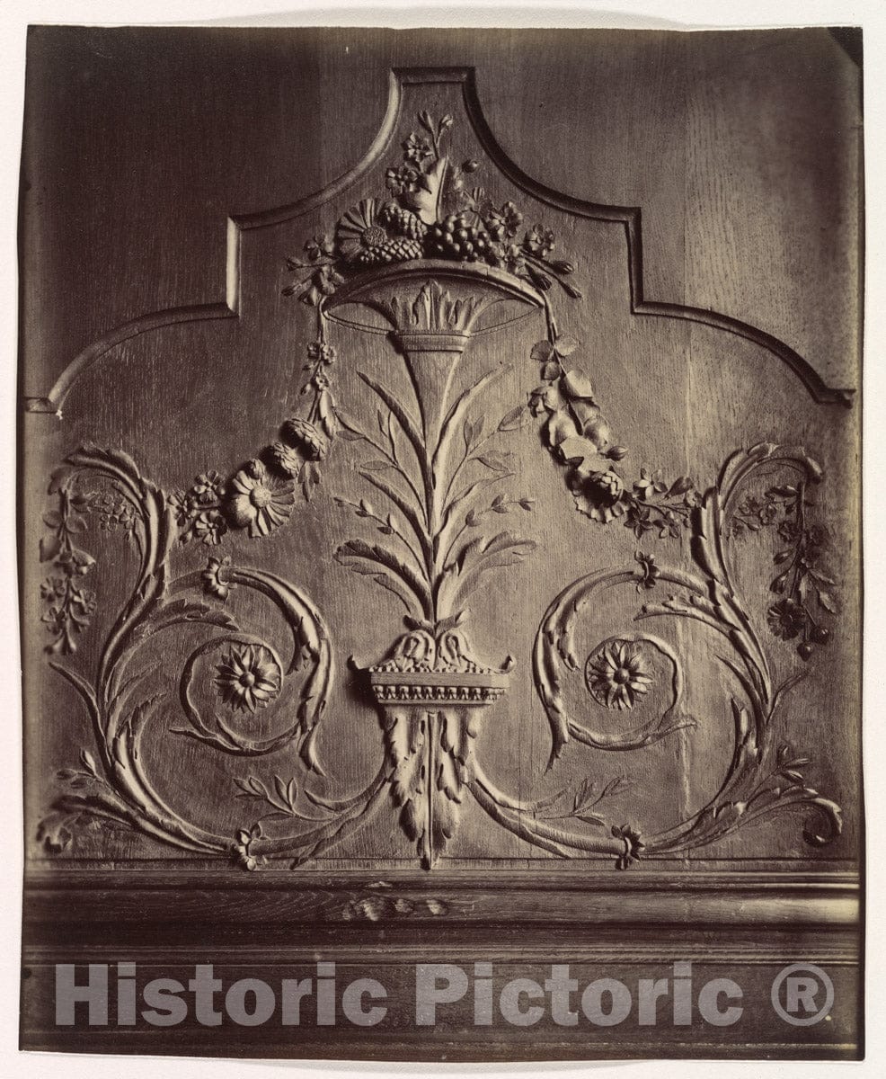 Photo Print : Eugène Atget - Hôtel de Lauzun, Quai D'Anjou : Vintage Wall Art